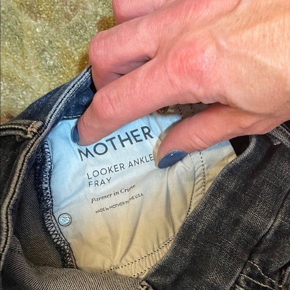 Mother Distressed Skinny Jeans for Women - Picture 4 of 6